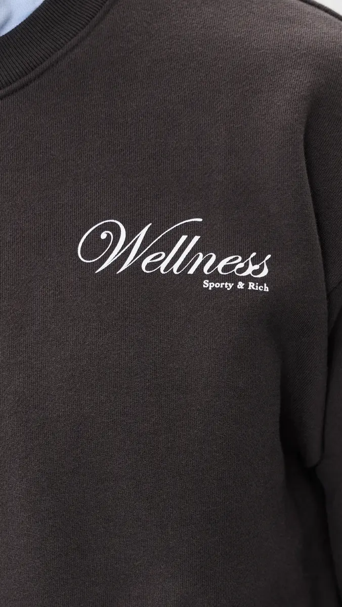 Sporty & Rich Soho Crew Neck Sweatshirt | Thumbnail 6 Sporty & Rich Soho Crew Neck Sweatshirt | Thumbnail 6
