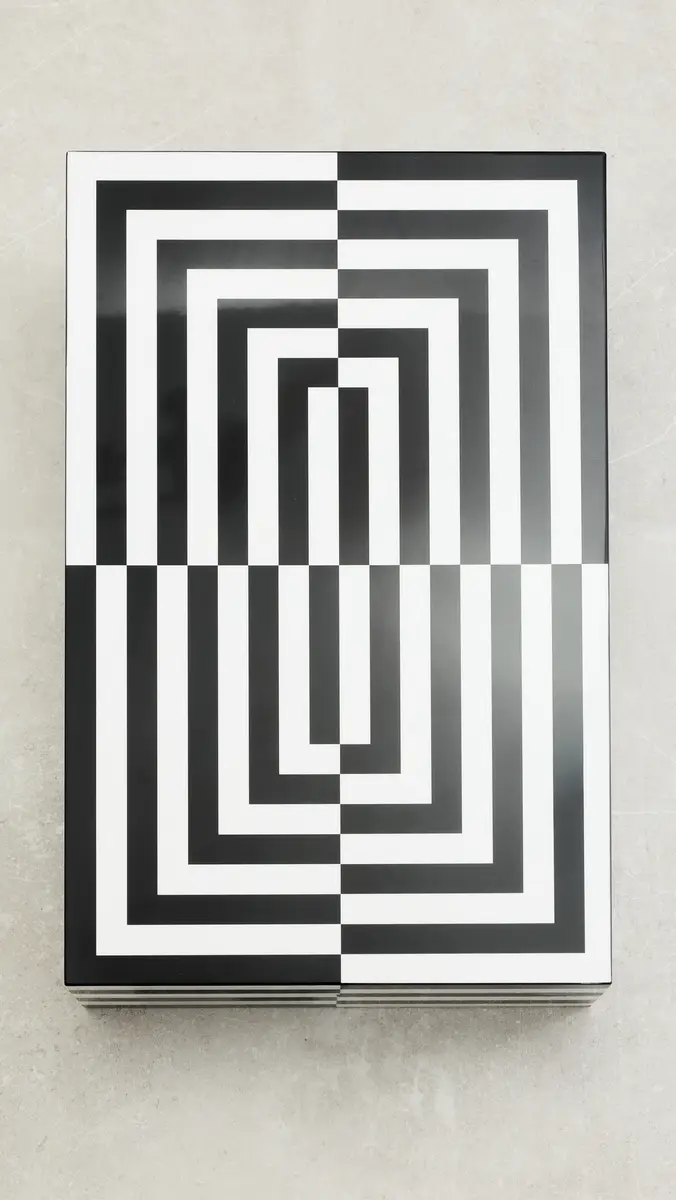 Jonathan Adler Op Art Mahjong Set Black/White | Thumbnail 3 Jonathan Adler Op Art Mahjong Set Black/White | Thumbnail 3