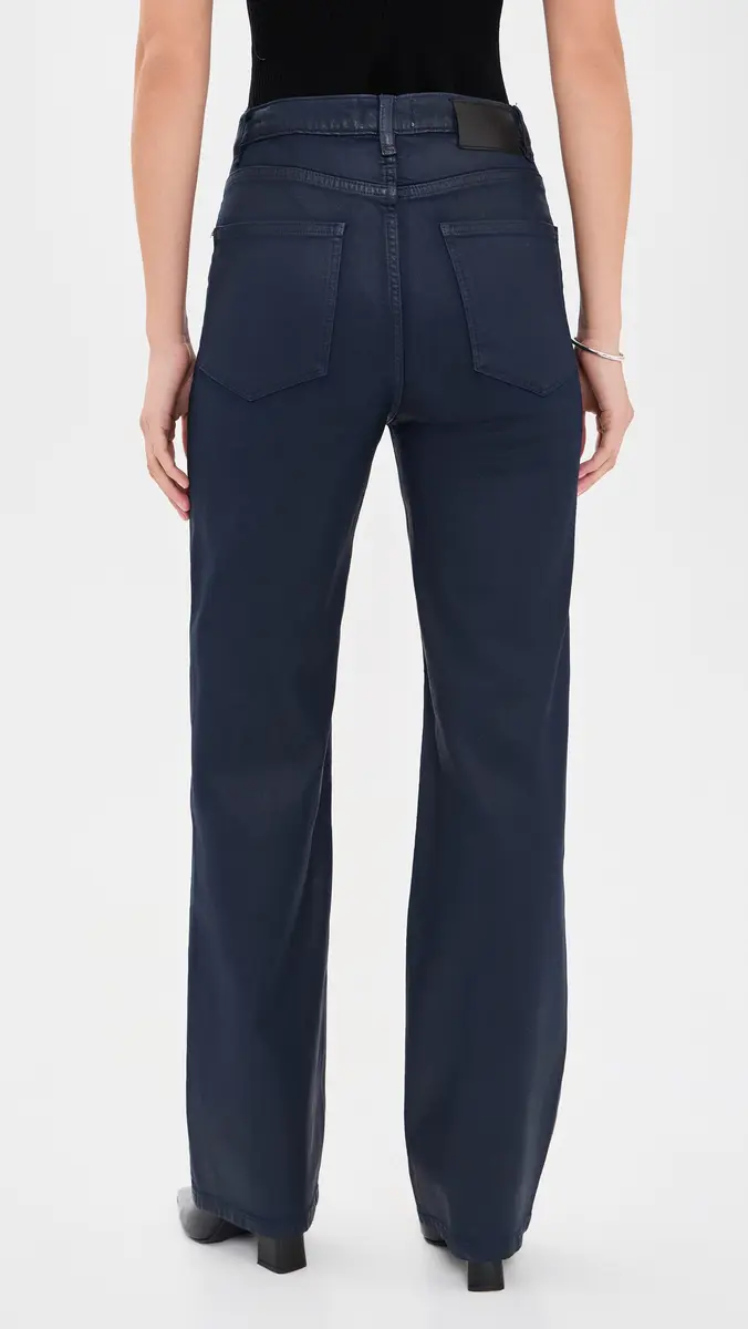 DL1961 Karmine Refined Wide Leg Coated Jeans | Thumbnail 3 DL1961 Karmine Refined Wide Leg Coated Jeans | Thumbnail 3