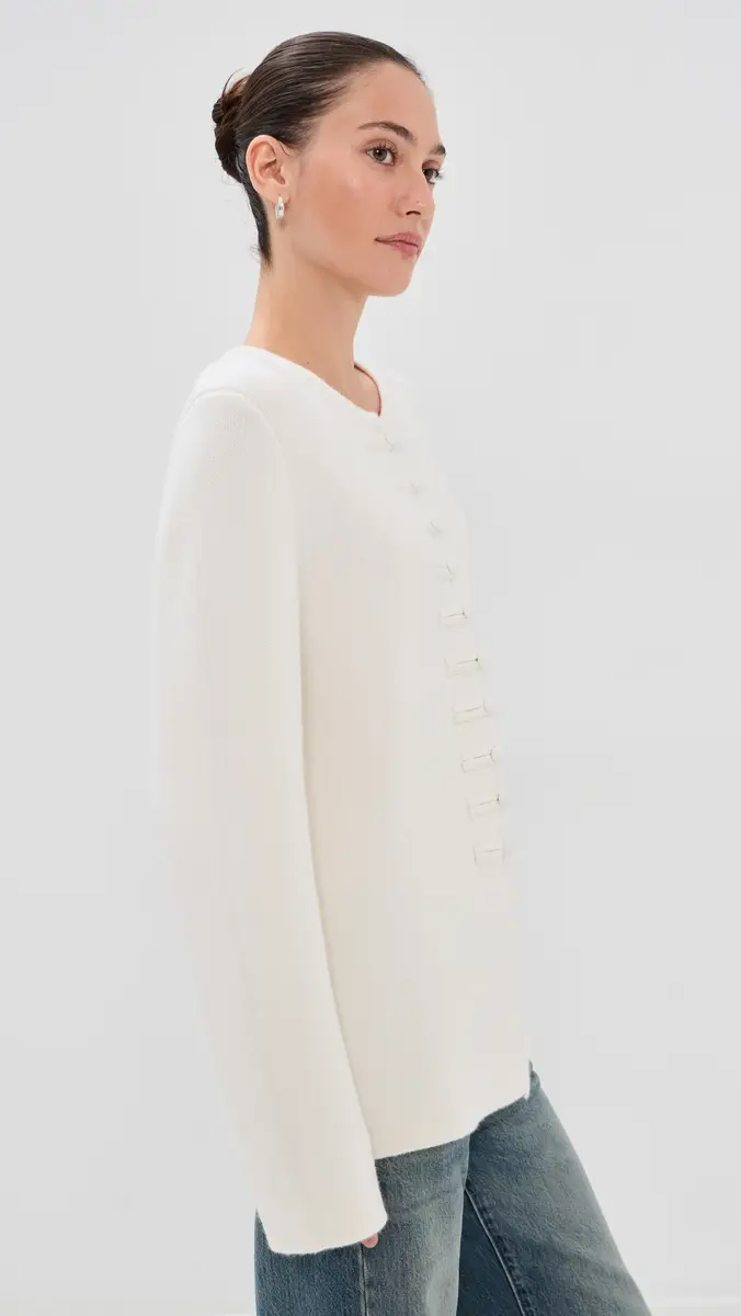 Lisa Yang Han Fu Cashmere Cardigan Jacket | Thumbnail 4 Lisa Yang Han Fu Cashmere Cardigan Jacket | Thumbnail 4