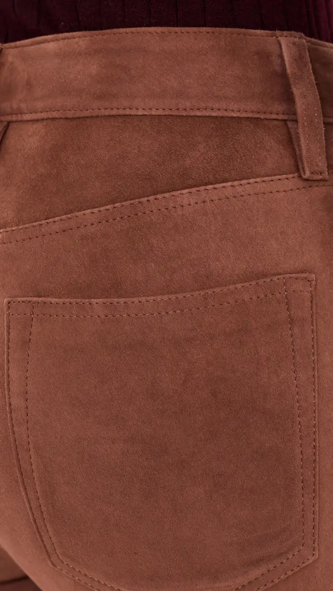 GOOD AMERICAN Suede Good Legs Flare Pants | Thumbnail 6 GOOD AMERICAN Suede Good Legs Flare Pants | Thumbnail 6