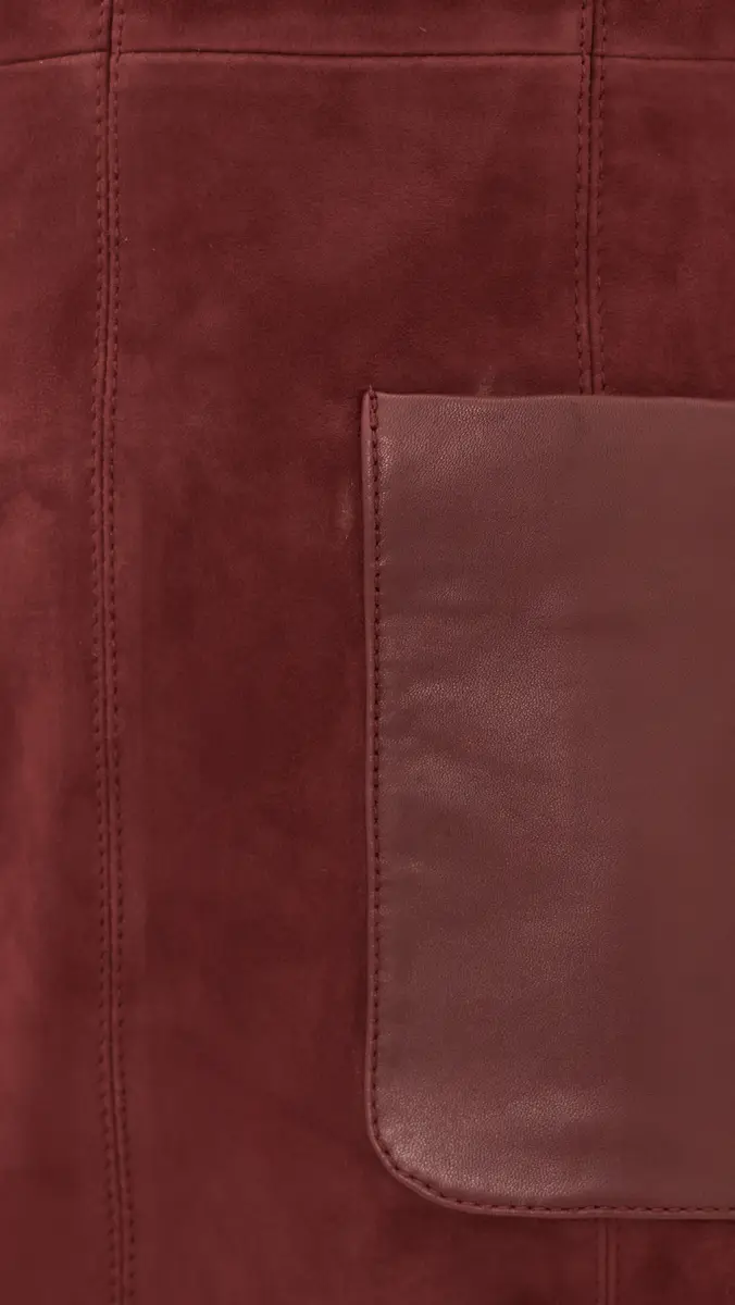 TANYA TAYLOR Reign Suede Dress | Thumbnail 6 TANYA TAYLOR Reign Suede Dress | Thumbnail 6