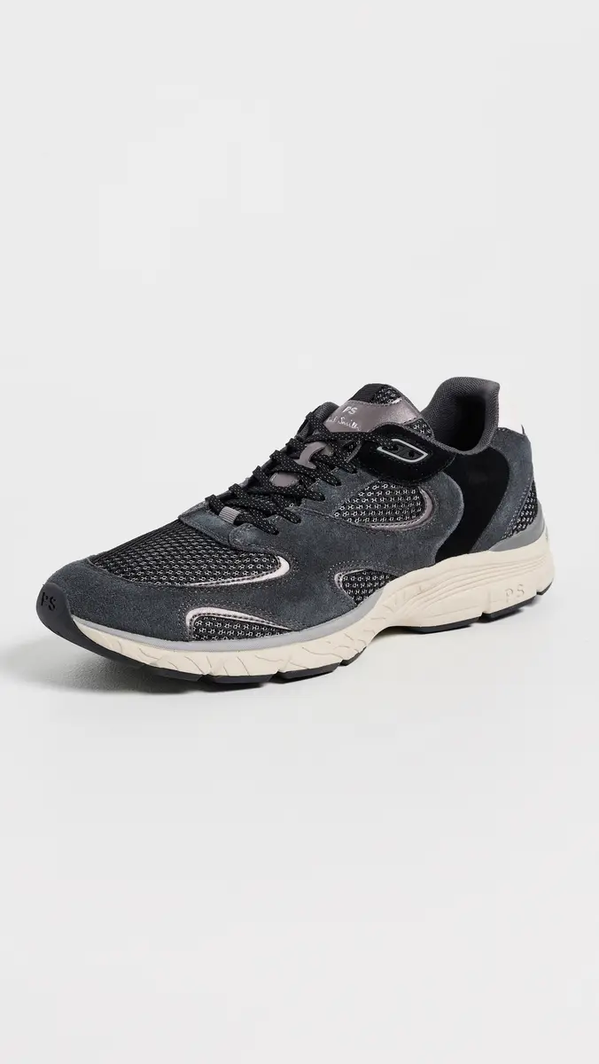 PS Paul Smith Shane Black Mesh Sneakers | Thumbnail 2 PS Paul Smith Shane Black Mesh Sneakers | Thumbnail 2