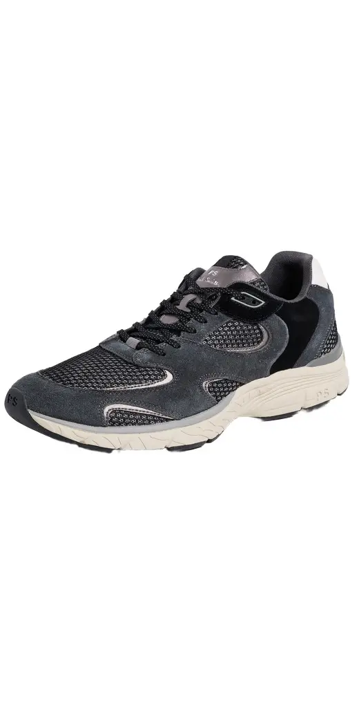 PS Paul Smith Shane Black Mesh Sneakers