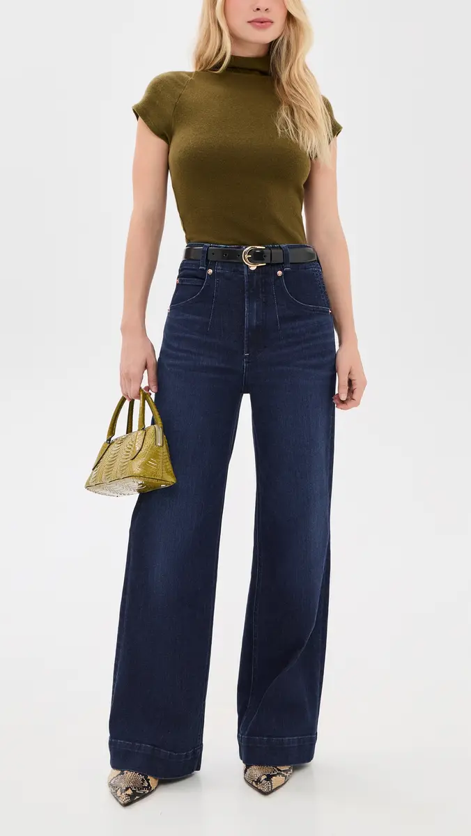 Pistola Lana Petite Ultra Wide Leg Jeans | Thumbnail 5 Pistola Lana Petite Ultra Wide Leg Jeans | Thumbnail 5