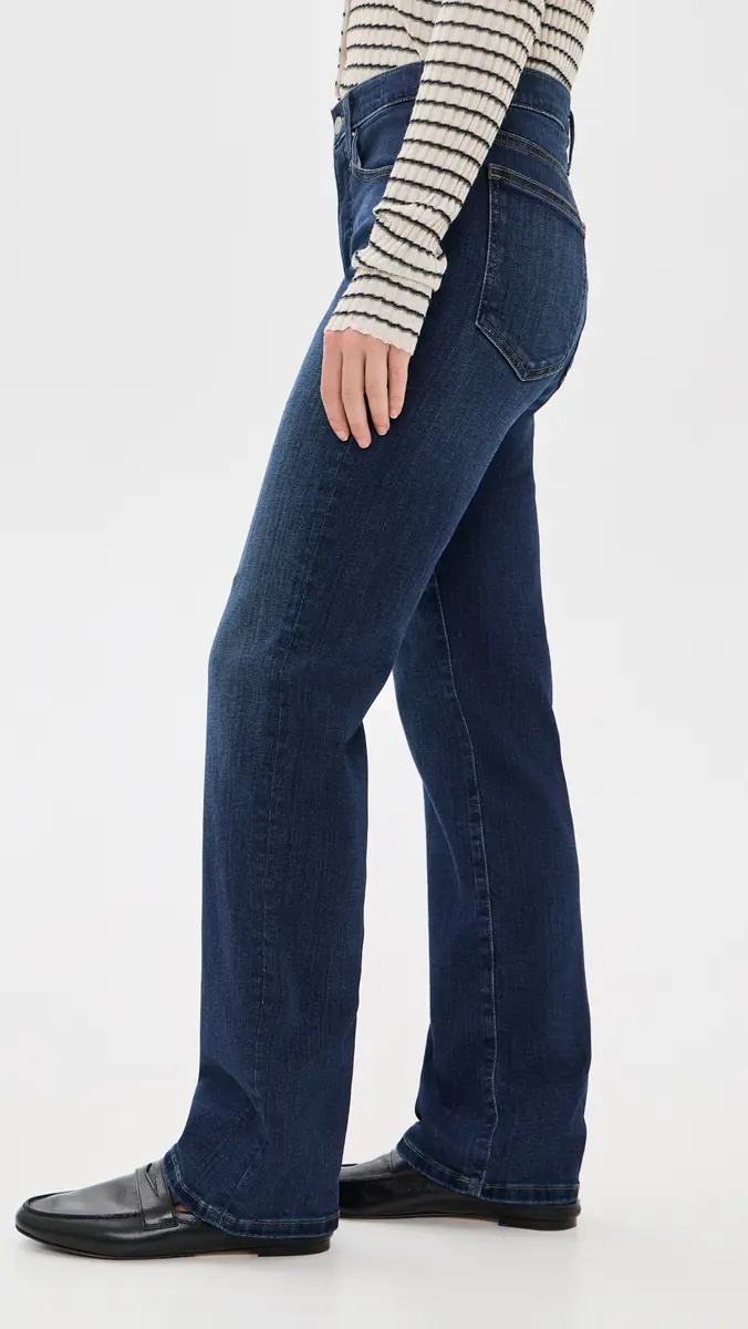 Madewell The Short Straight Jeans In Super Stretch Denim | Thumbnail 4