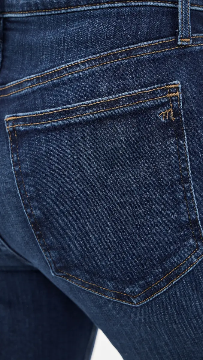 Madewell The Short Straight Jeans In Super Stretch Denim | Thumbnail 6