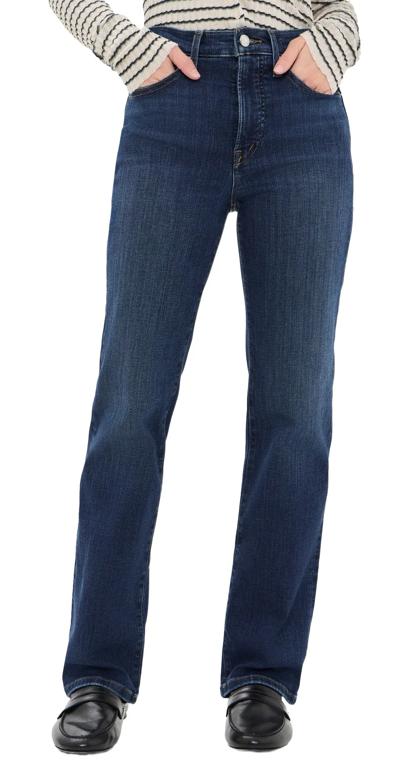 Madewell The Short Straight Jeans In Super Stretch Denim