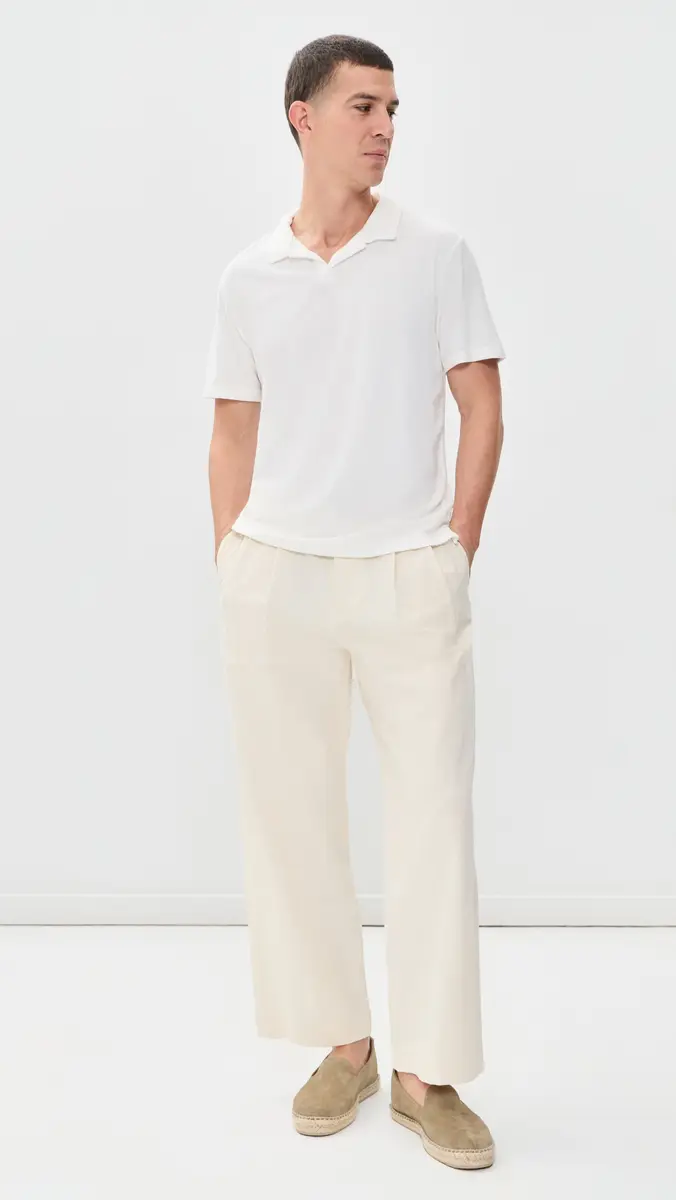 Onia Towel Terry Johnny Collar Polo | Thumbnail 5 Onia Towel Terry Johnny Collar Polo | Thumbnail 5