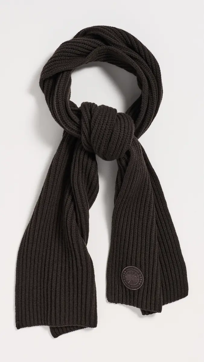 Canada Goose Cashmere Blend Rib Scarf | Thumbnail 4 Canada Goose Cashmere Blend Rib Scarf | Thumbnail 4