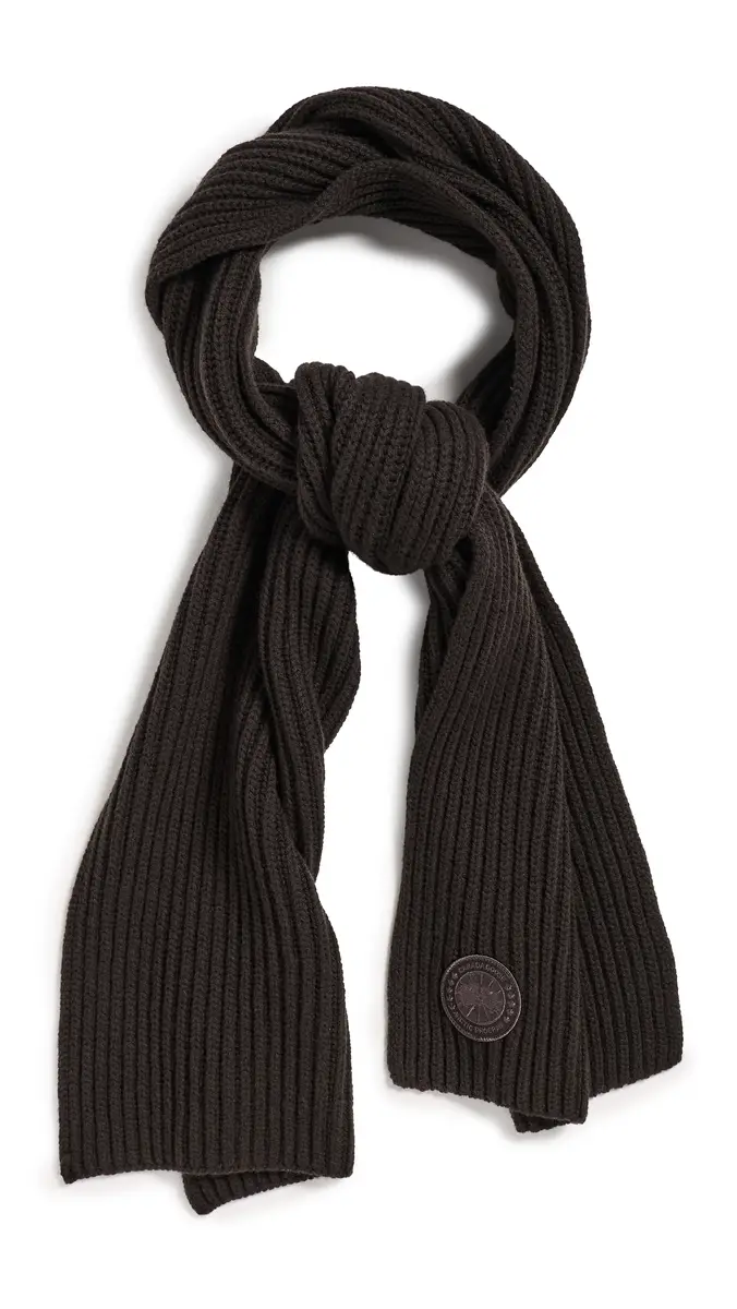 Canada Goose Cashmere Blend Rib Scarf | Thumbnail 6 Canada Goose Cashmere Blend Rib Scarf | Thumbnail 6