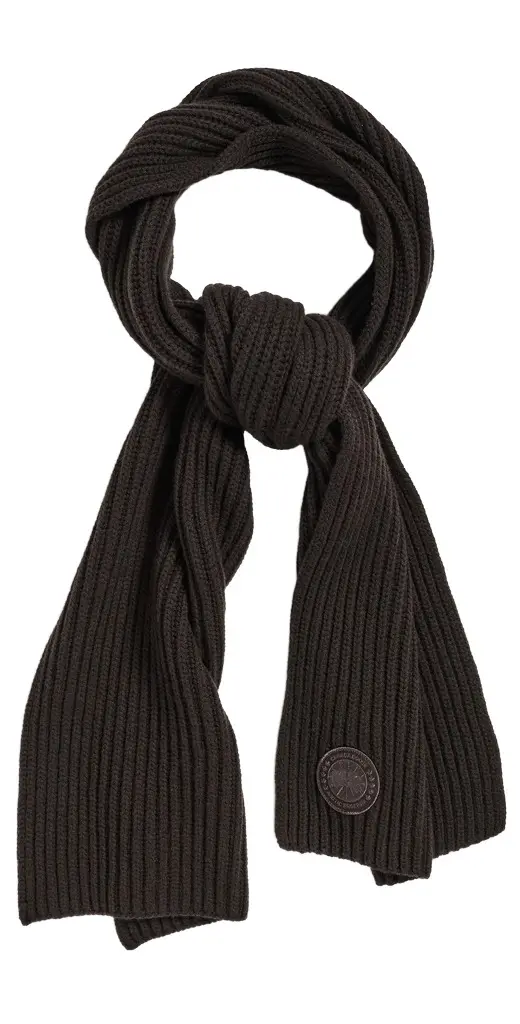 Cashmere Blend Rib Scarf