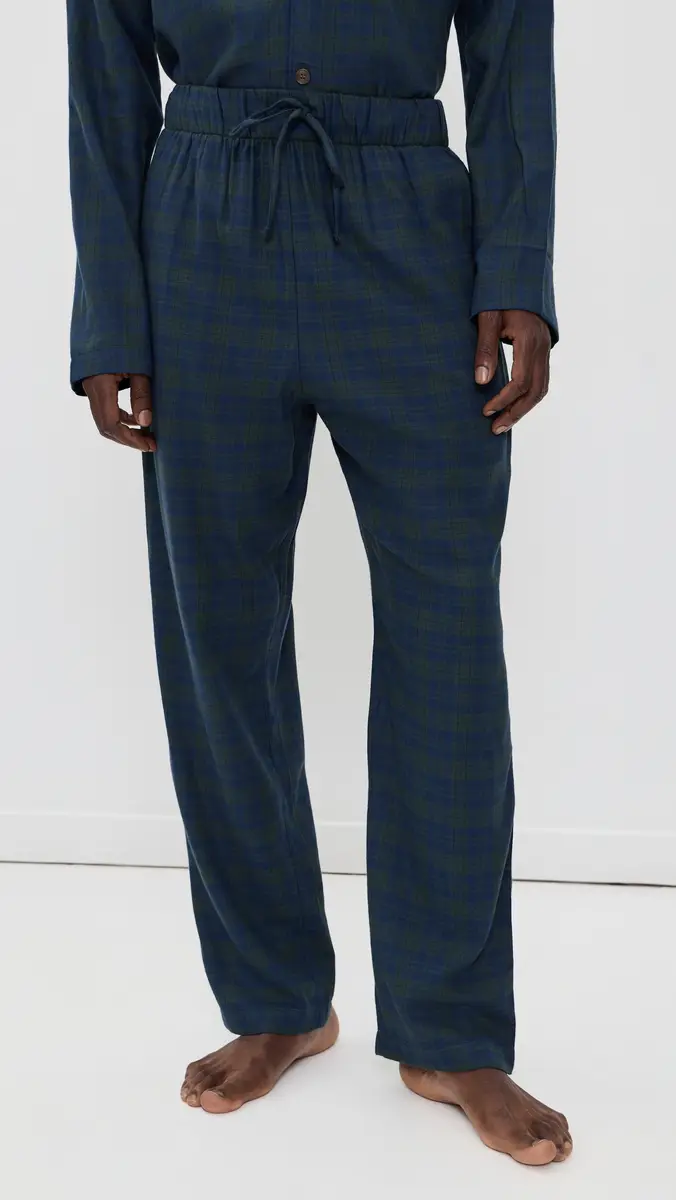 Eberjey Flannel Pajama Set | Thumbnail 5