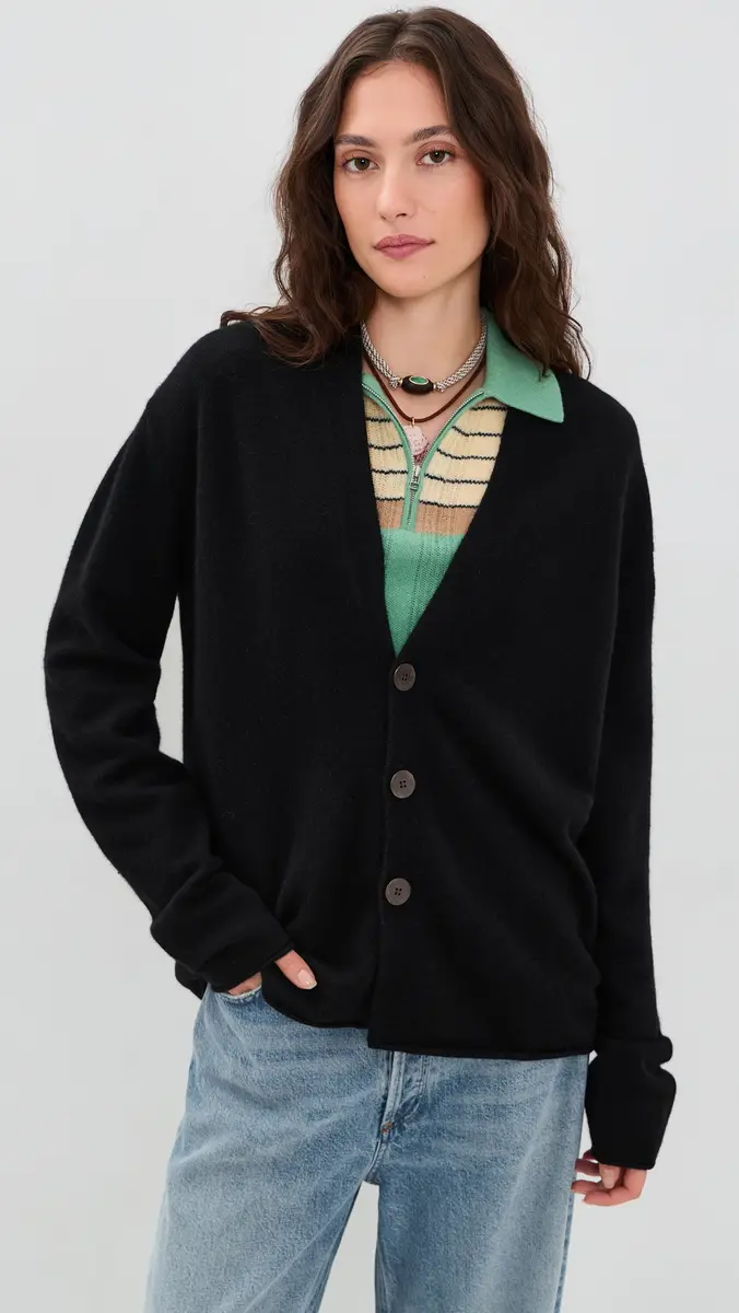 Guest In Residence Everywear Cashmere Cardigan | Thumbnail 2 Guest In Residence Everywear Cashmere Cardigan | Thumbnail 2