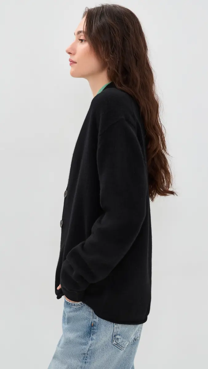 Guest In Residence Everywear Cashmere Cardigan | Thumbnail 4 Guest In Residence Everywear Cashmere Cardigan | Thumbnail 4