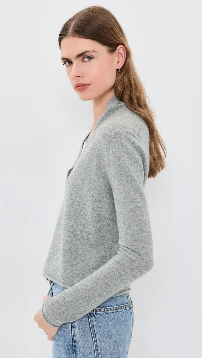 Guest In Residence Stealth Cashmere Cardigan | Thumbnail 5 Guest In Residence Stealth Cashmere Cardigan | Thumbnail 5