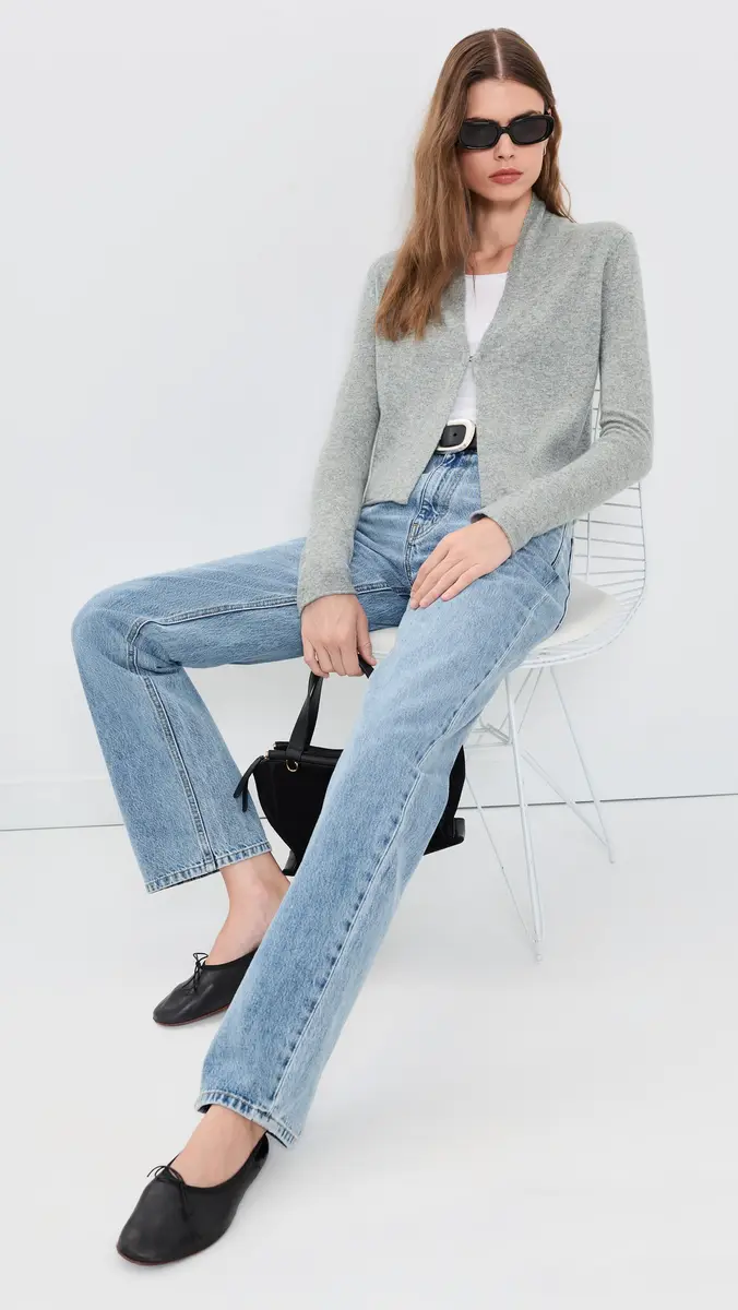 Guest In Residence Stealth Cashmere Cardigan | Thumbnail 6 Guest In Residence Stealth Cashmere Cardigan | Thumbnail 6
