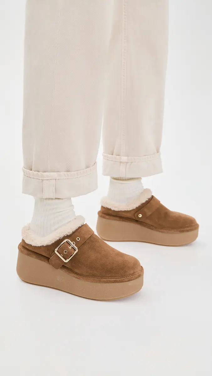 Dolce Vita Oslo Plush Mules | Thumbnail 3 Dolce Vita Oslo Plush Mules | Thumbnail 3