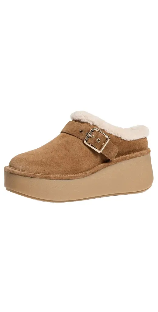Oslo Plush Mules Oslo Plush Mules