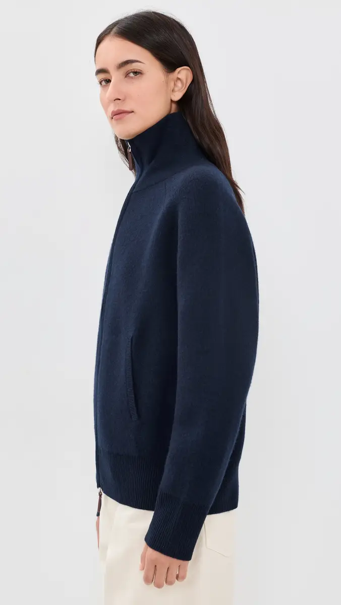 Guest In Residence Felted Zip Jacket | Thumbnail 4 Guest In Residence Felted Zip Jacket | Thumbnail 4