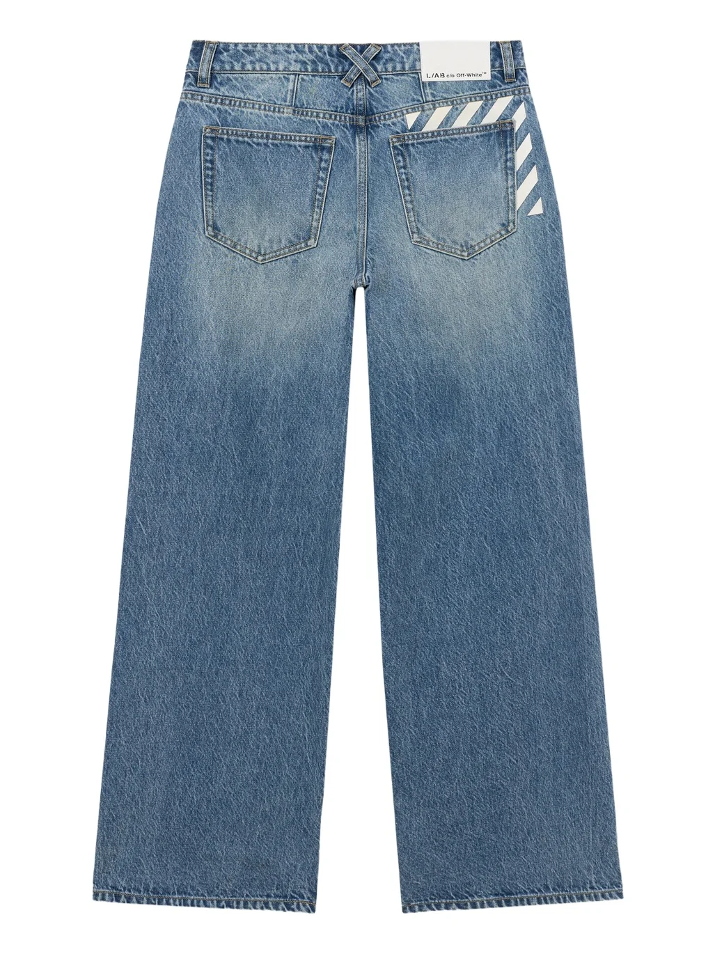 Off-White L/AB Low Rise Extreme Baggy Jeans