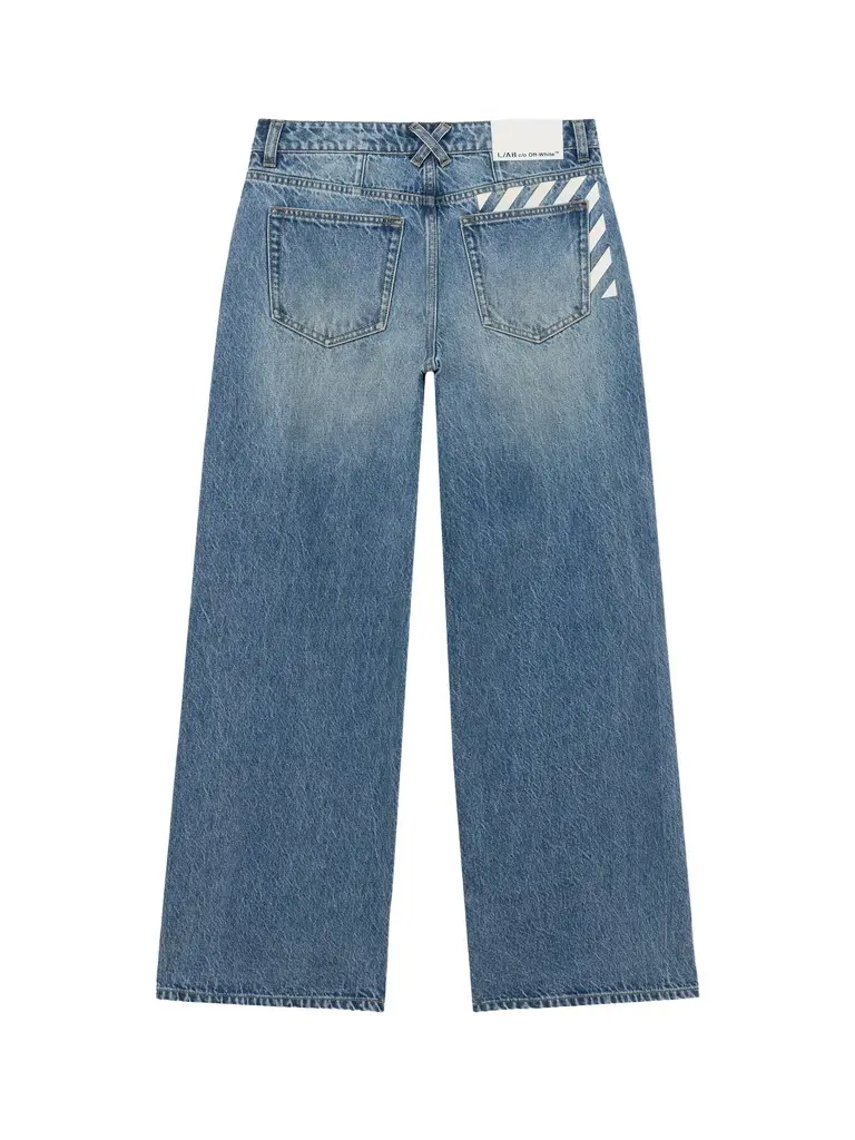 Off-White L/AB Low Rise Extreme Baggy Jeans
