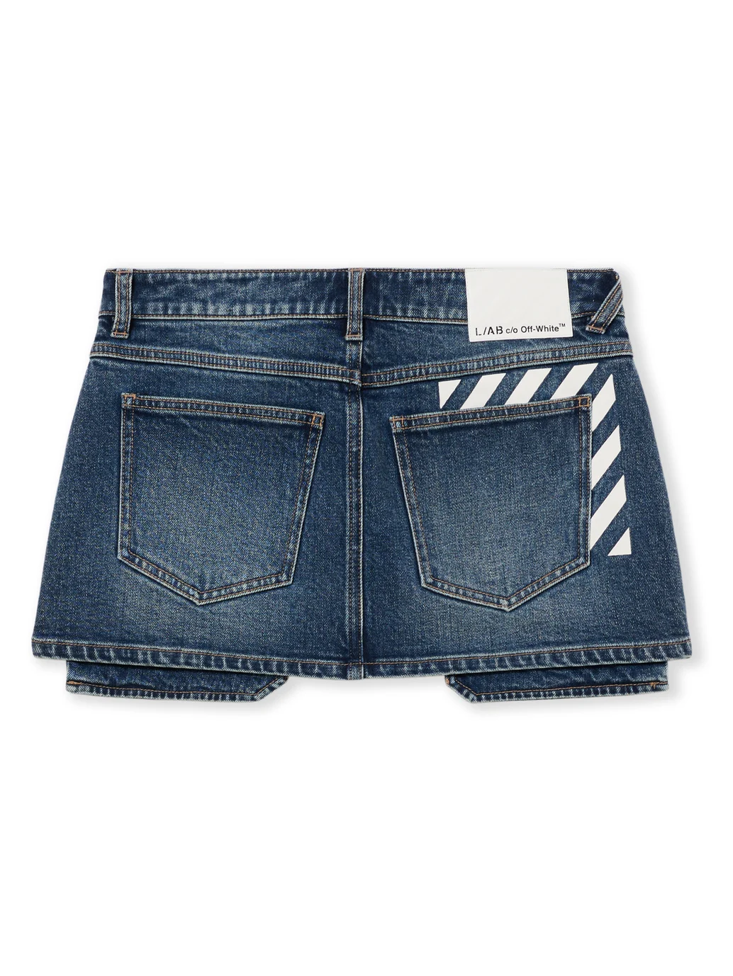 L/AB Cargo Denim Skirt