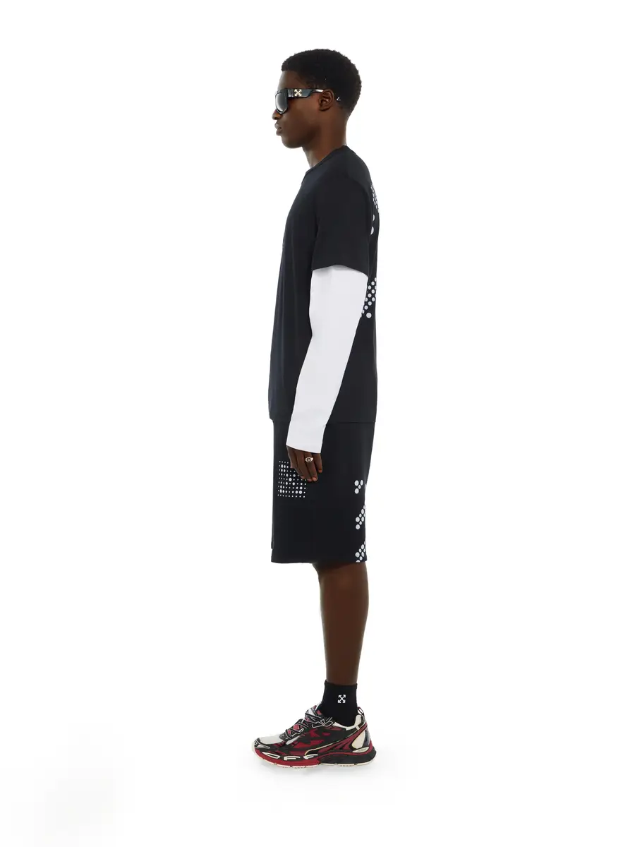 Off-White Dotted Arrow Double Sleeve Regular Long Sleeve T-Shirt | Thumbnail 3 Off-White Dotted Arrow Double Sleeve Regular Long Sleeve T-Shirt | Thumbnail 3