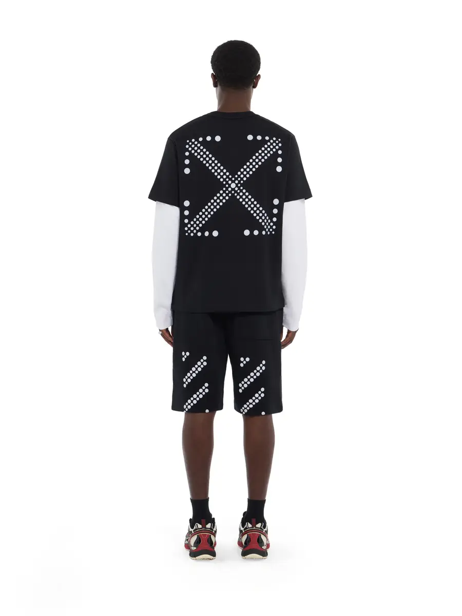 Off-White Dotted Arrow Double Sleeve Regular Long Sleeve T-Shirt | Thumbnail 4 Off-White Dotted Arrow Double Sleeve Regular Long Sleeve T-Shirt | Thumbnail 4