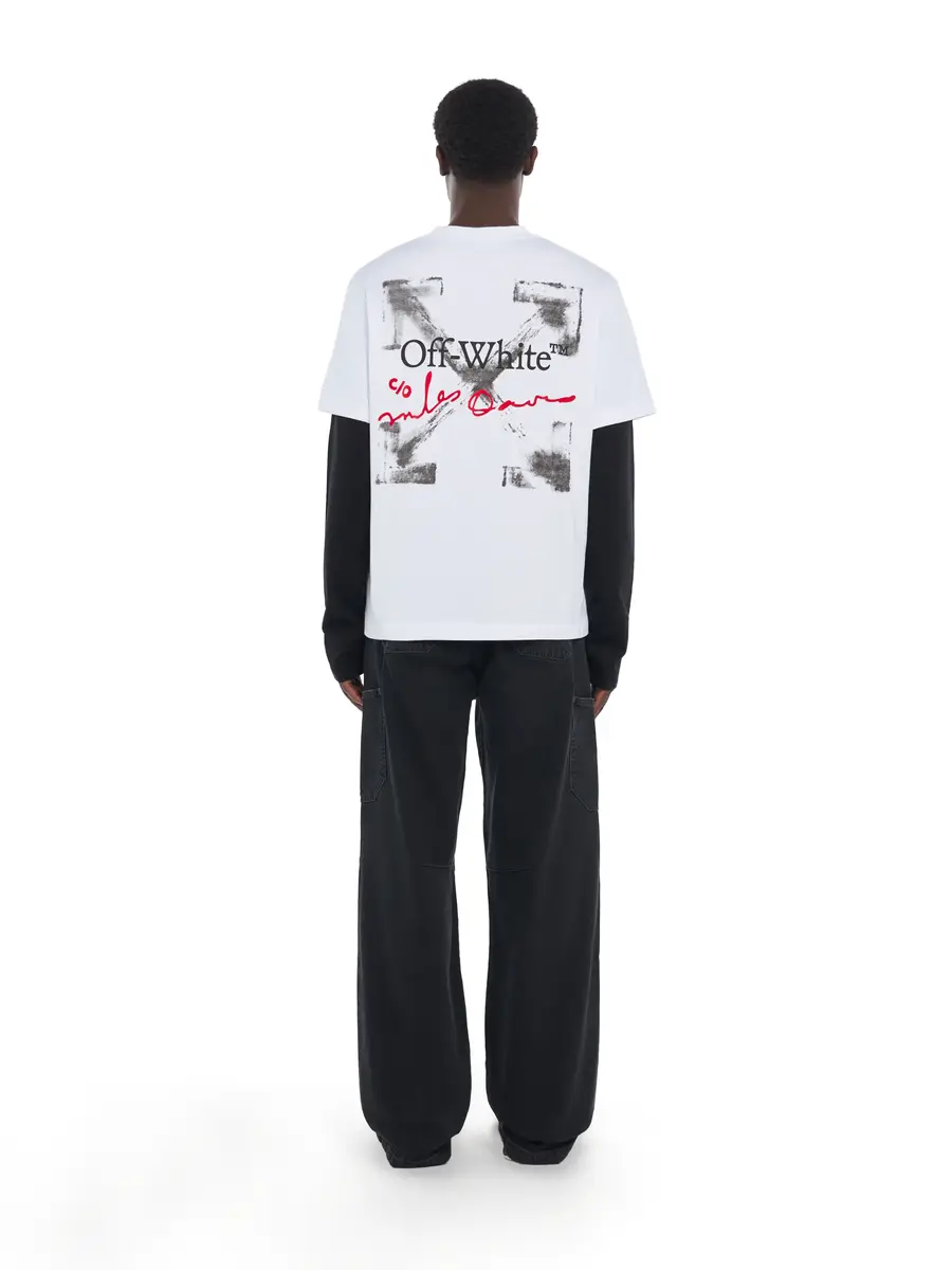 Off-White Miles Davis Yesternow Double Sleeve Regular Long Sleeve T-Shirt | Thumbnail 4 Off-White Miles Davis Yesternow Double Sleeve Regular Long Sleeve T-Shirt | Thumbnail 4