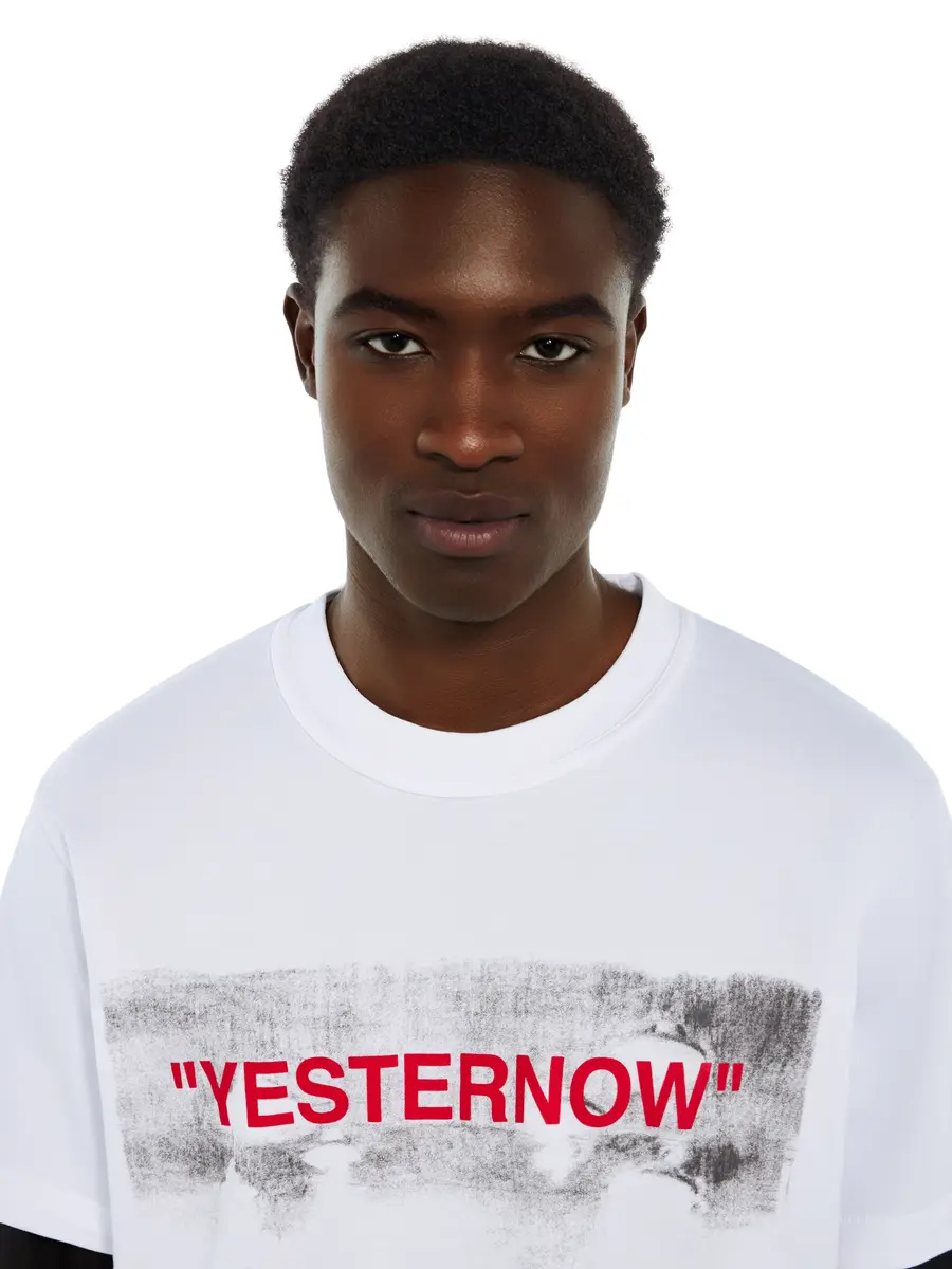 Off-White Miles Davis Yesternow Double Sleeve Regular Long Sleeve T-Shirt | Thumbnail 5 Off-White Miles Davis Yesternow Double Sleeve Regular Long Sleeve T-Shirt | Thumbnail 5