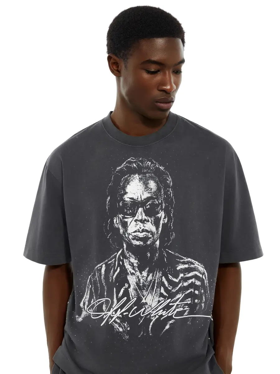 Off-White Miles Davis Stadium Skate T-Shirt | Thumbnail 5