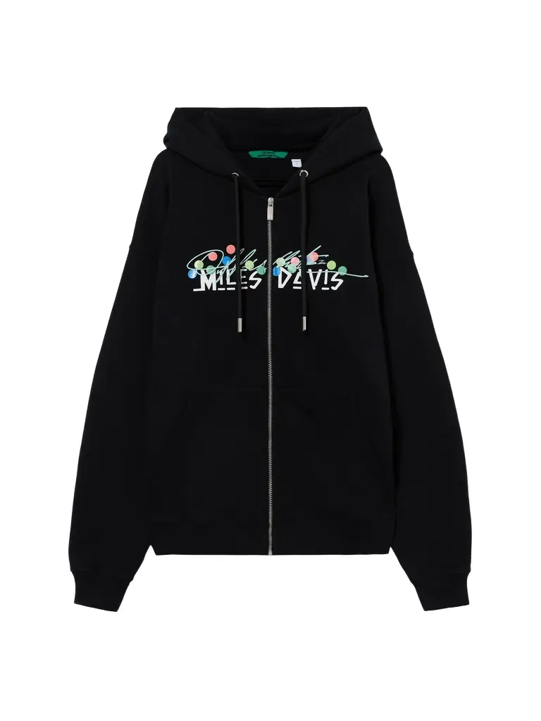 Miles Davis Certified Gold Skate Zip Hoodie