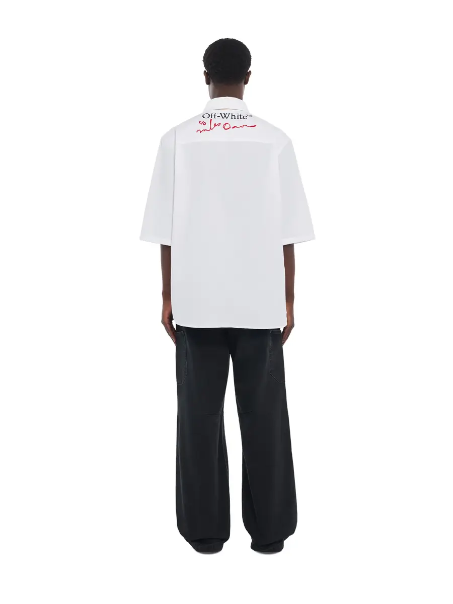 Off-White Miles Davis Yesternow Regular Short Sleeve Shirt | Thumbnail 4 Off-White Miles Davis Yesternow Regular Short Sleeve Shirt | Thumbnail 4