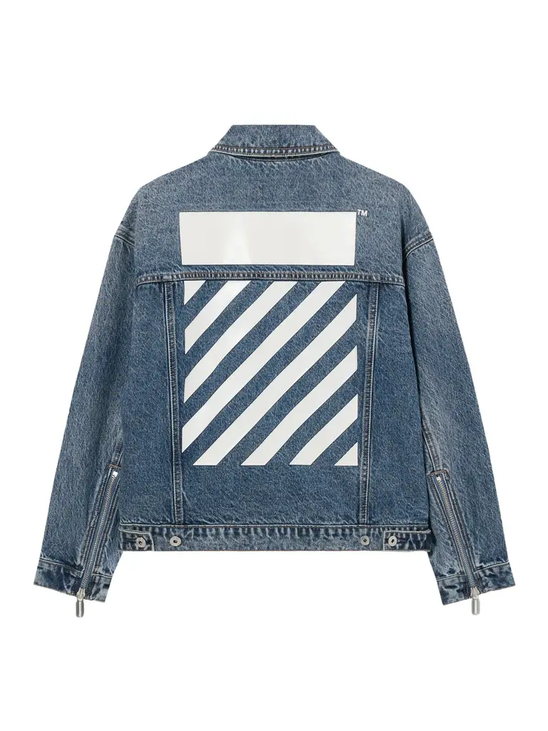 Off-White L/AB Relaxed Denim Jacket
