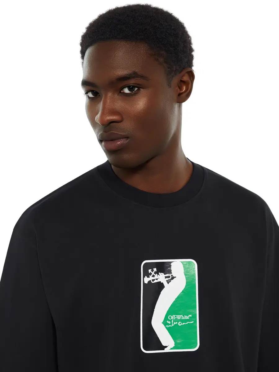 Off-White Miles Davis League Skate T-Shirt | Thumbnail 5