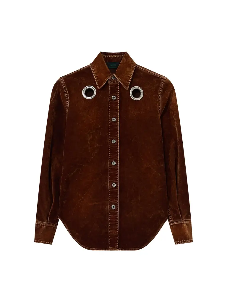 Eyelet Flock Shirt Eyelet Flock Shirt
