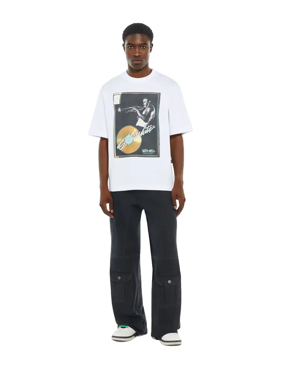 Off-White Miles Davis Certified Gold Skate T-Shirt | Thumbnail 2 Off-White Miles Davis Certified Gold Skate T-Shirt | Thumbnail 2