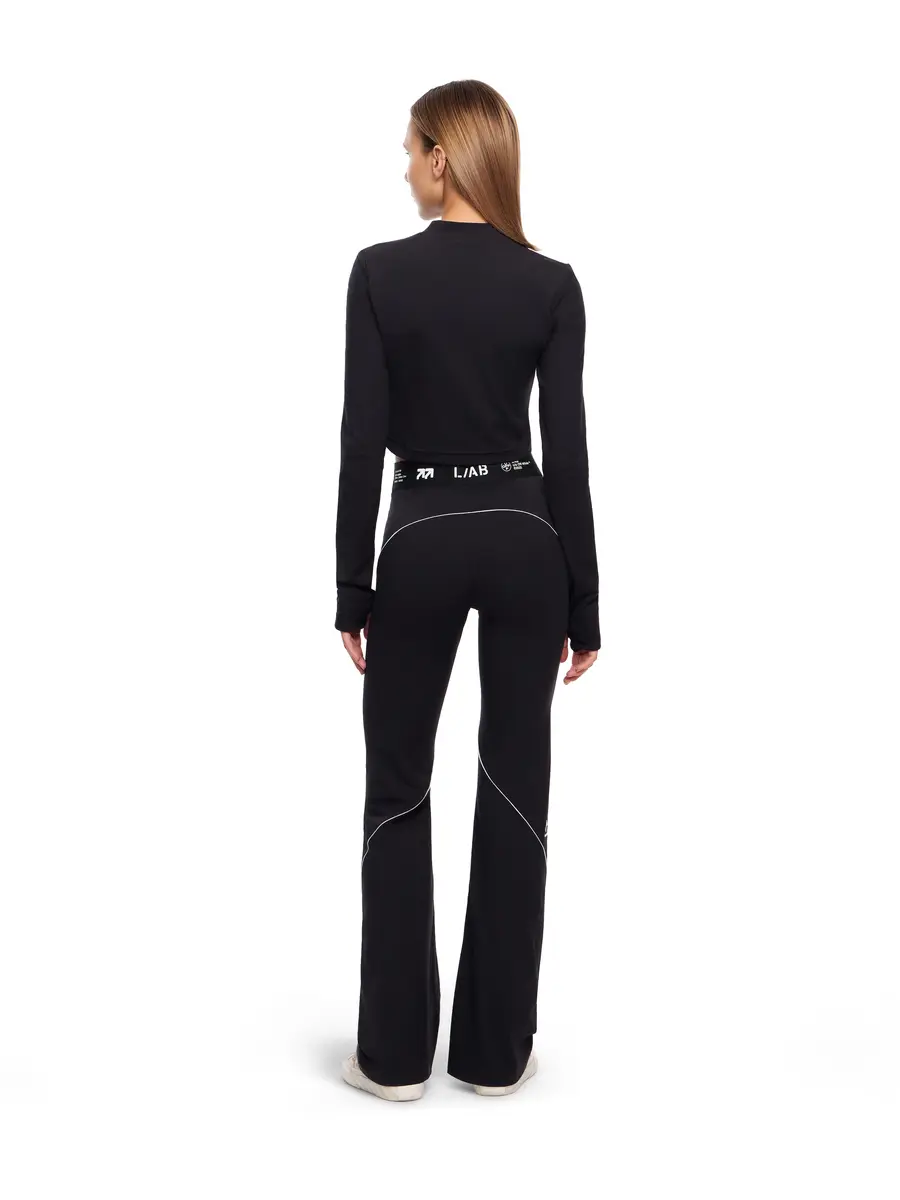 Off-White L/AB Bootcut Leggings | Thumbnail 4 Off-White L/AB Bootcut Leggings | Thumbnail 4