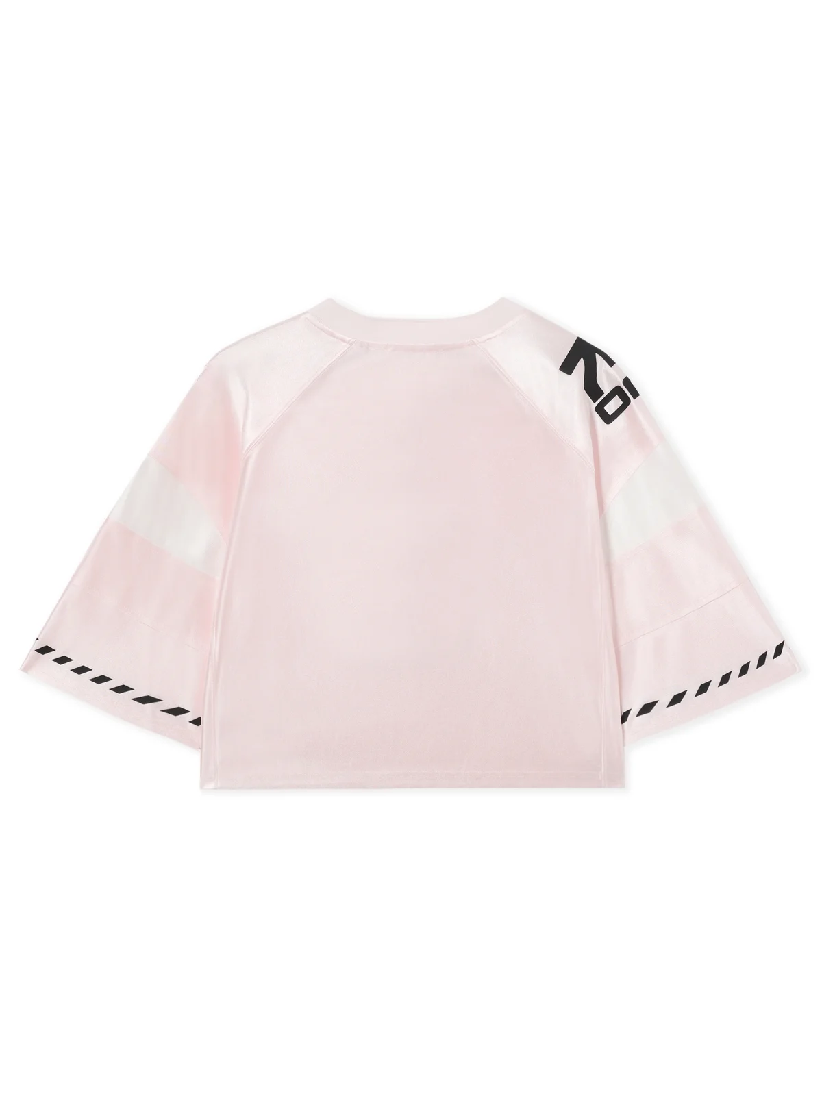 L/AB Cropped Graphic Jersey Top