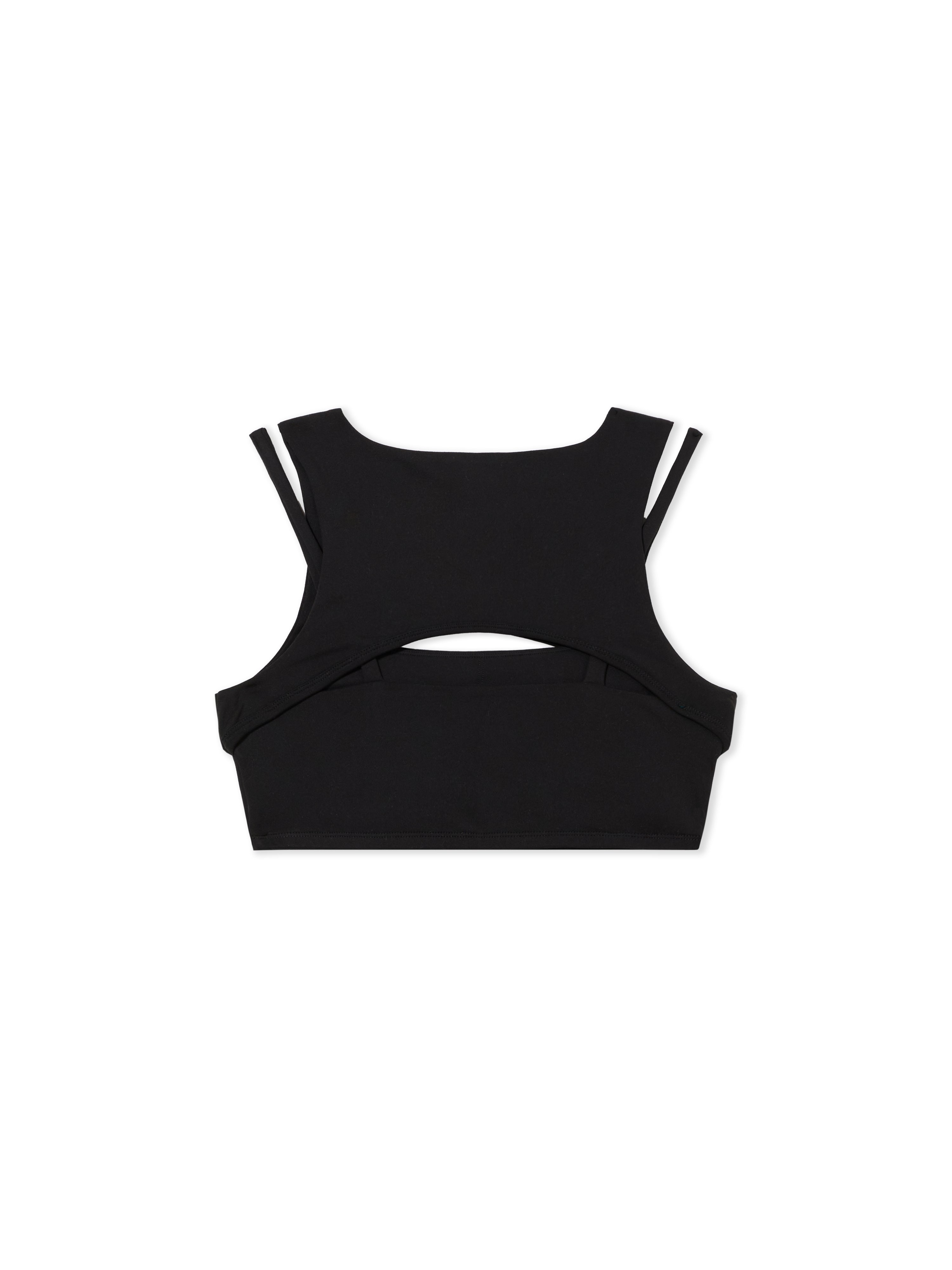 L/AB Cut-Out Logo Crop Top L/AB Cut-Out Logo Crop Top