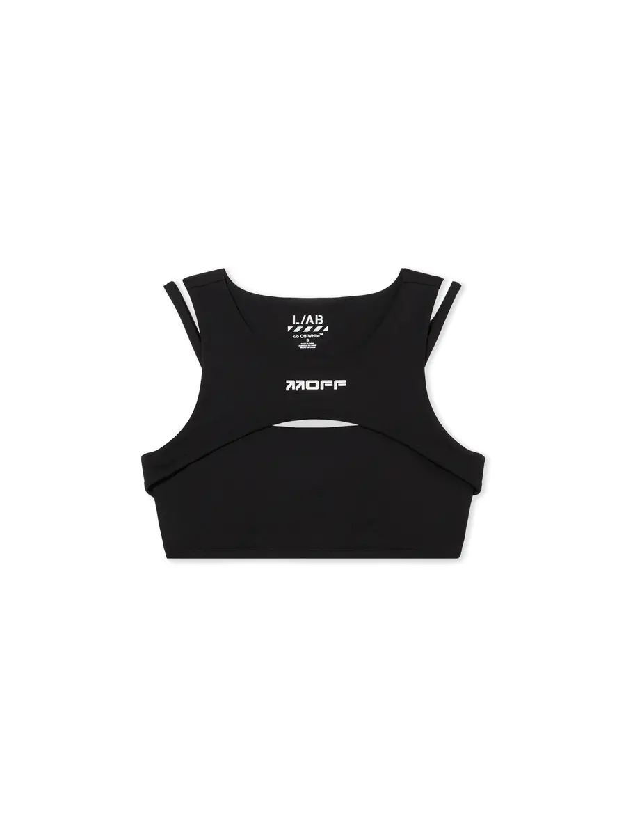 Off-White L/AB Cut-Out Logo Crop Top | Thumbnail 2 Off-White L/AB Cut-Out Logo Crop Top | Thumbnail 2