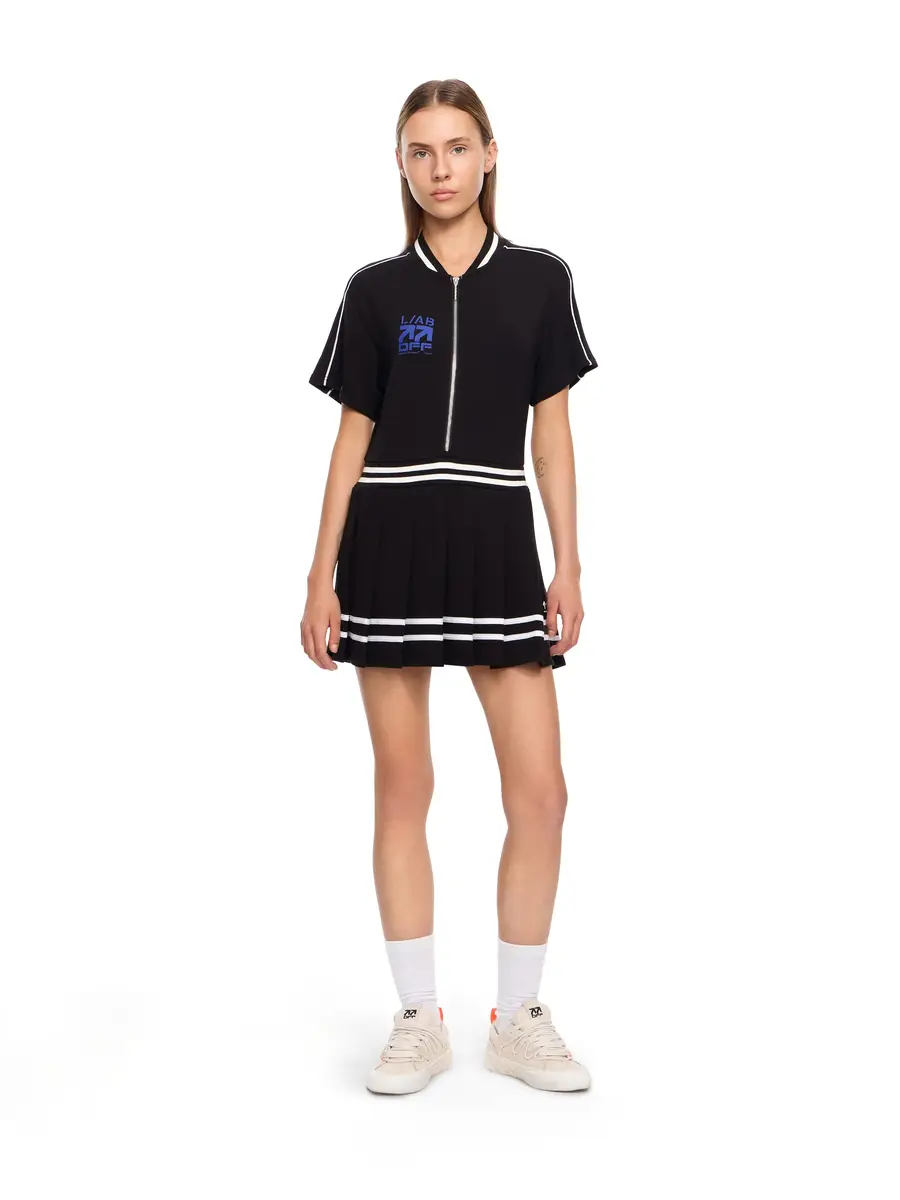 Off-White L/AB Pleated Tennis Dress | Thumbnail 3 Off-White L/AB Pleated Tennis Dress | Thumbnail 3