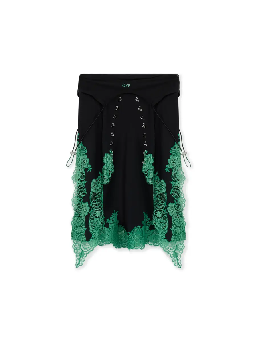 Silk Lingerie Corset Midi Skirt Silk Lingerie Corset Midi Skirt