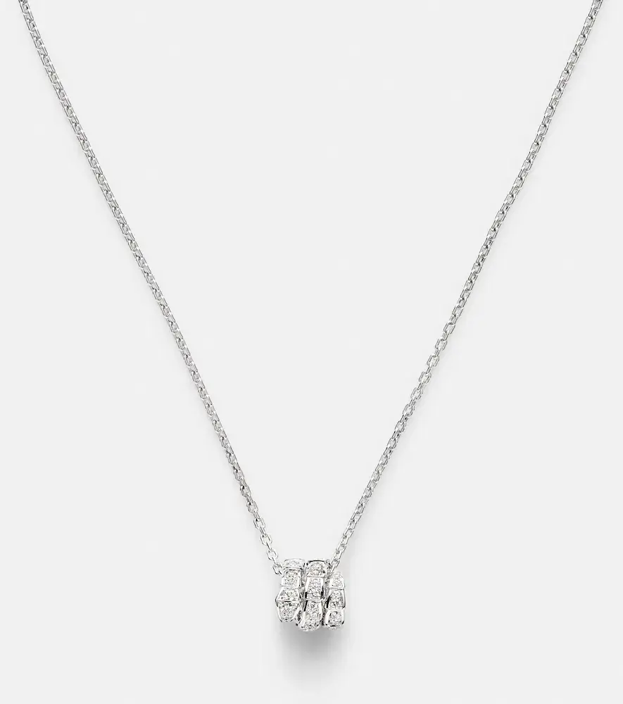 BVLGARI Serpenti Viper 18kt white gold pendant necklace with diamonds | Thumbnail 5 BVLGARI Serpenti Viper 18kt white gold pendant necklace with diamonds | Thumbnail 5