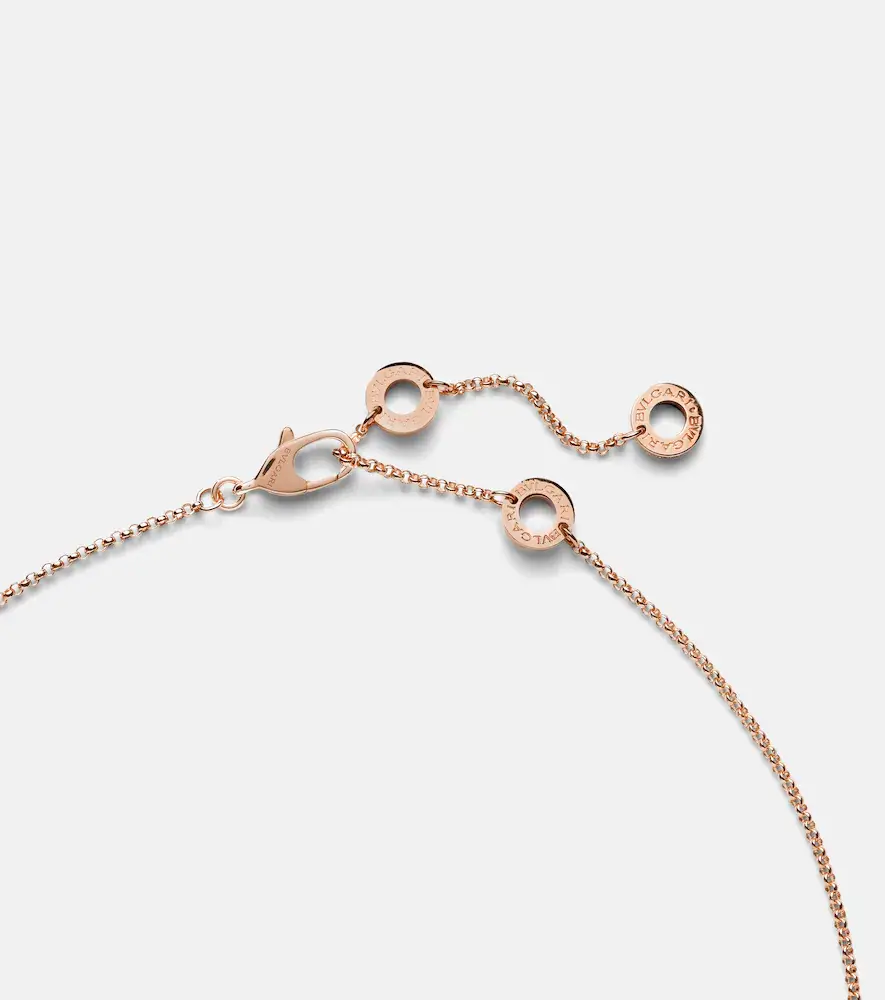 BVLGARI B. zero1 18kt rose gold pendant necklace with diamonds | Thumbnail 6 BVLGARI B. zero1 18kt rose gold pendant necklace with diamonds | Thumbnail 6