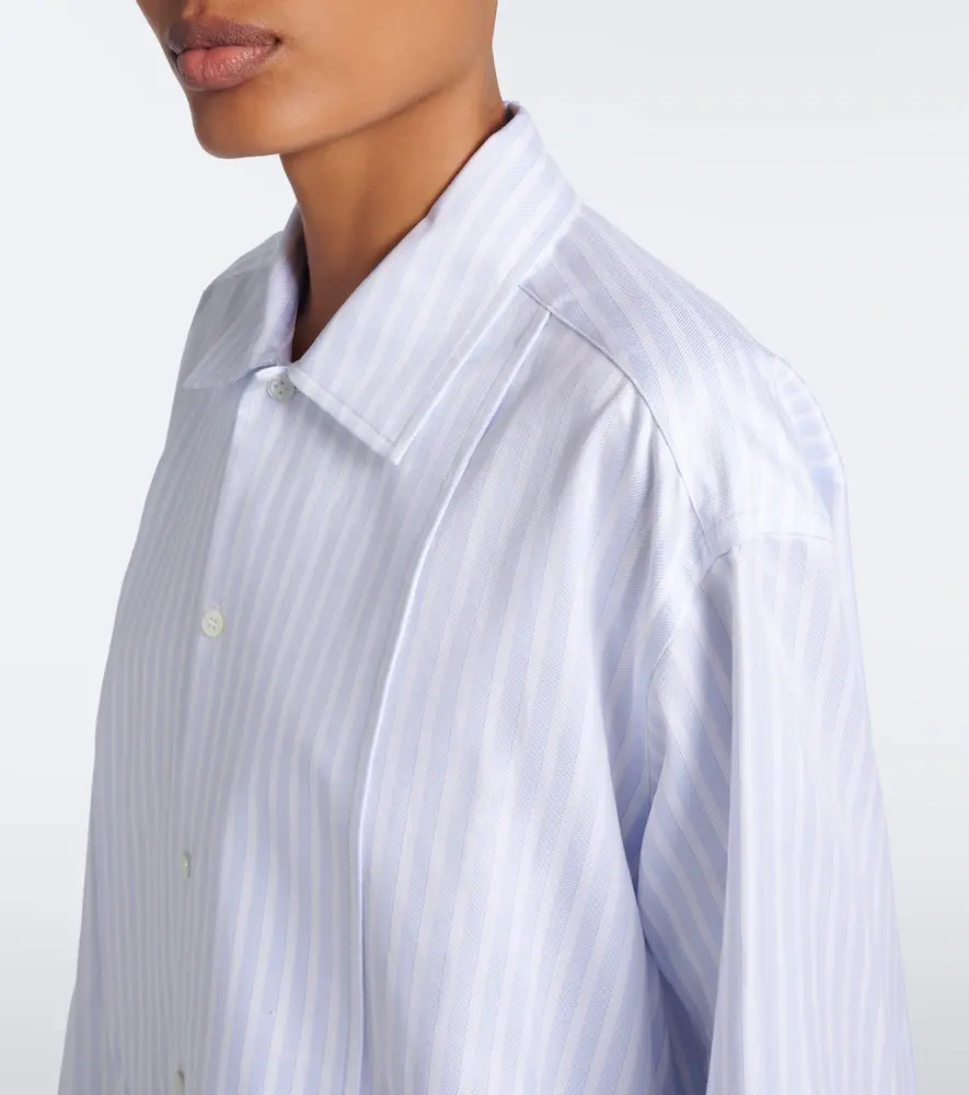 JW Anderson Striped cotton twill shirt dress | Thumbnail 2 JW Anderson Striped cotton twill shirt dress | Thumbnail 2
