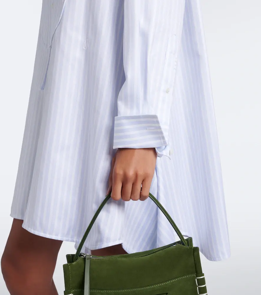 JW Anderson Striped cotton twill shirt dress | Thumbnail 3 JW Anderson Striped cotton twill shirt dress | Thumbnail 3