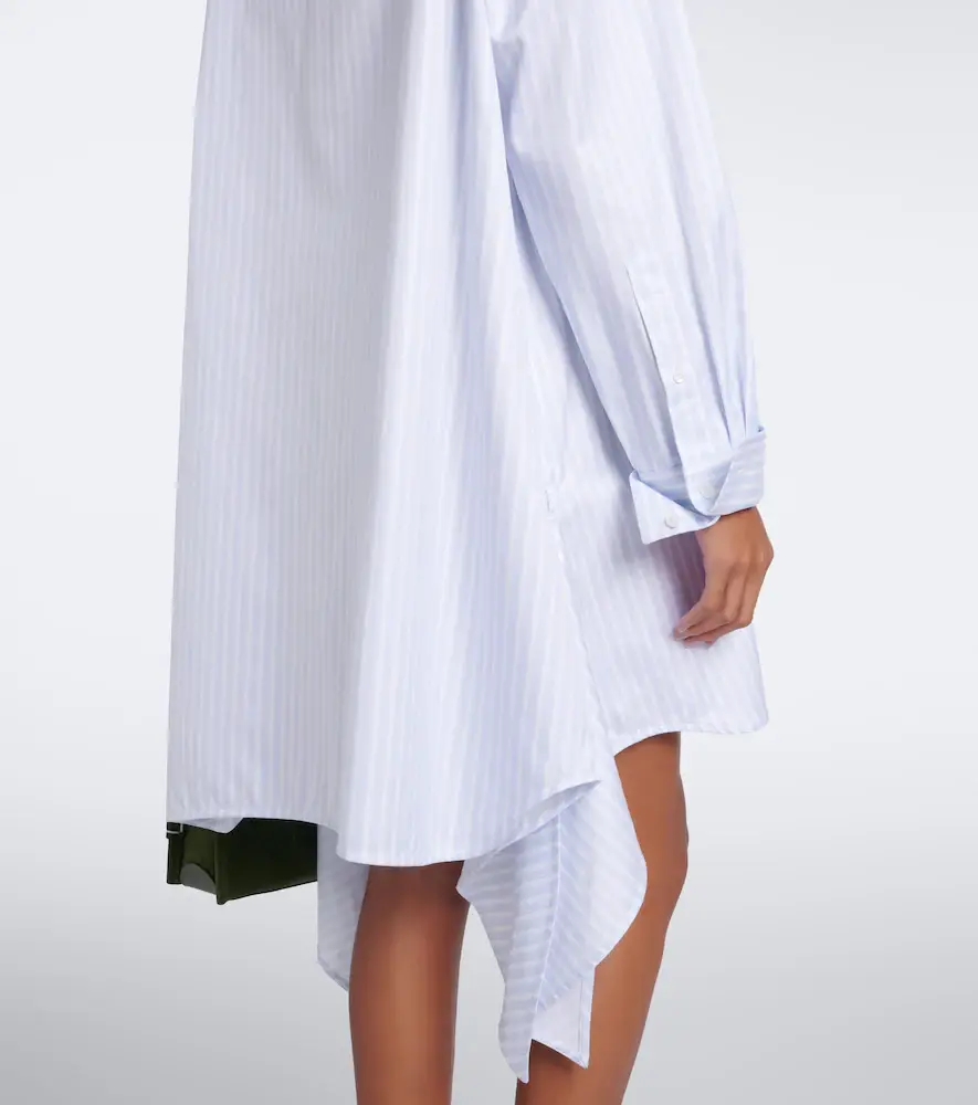 JW Anderson Striped cotton twill shirt dress | Thumbnail 5 JW Anderson Striped cotton twill shirt dress | Thumbnail 5