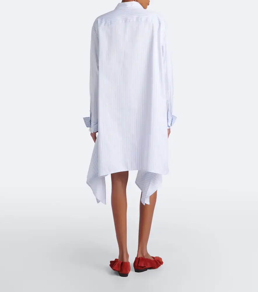 JW Anderson Striped cotton twill shirt dress | Thumbnail 6 JW Anderson Striped cotton twill shirt dress | Thumbnail 6
